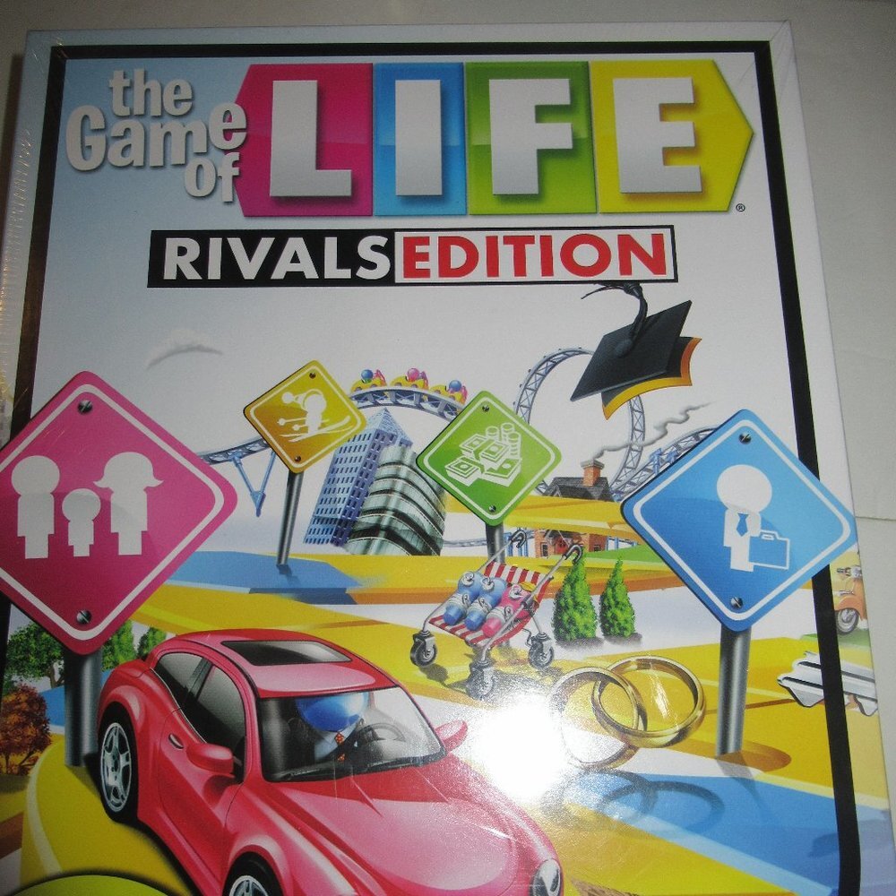 The Game of Life Rivals Edition By Hasbro New